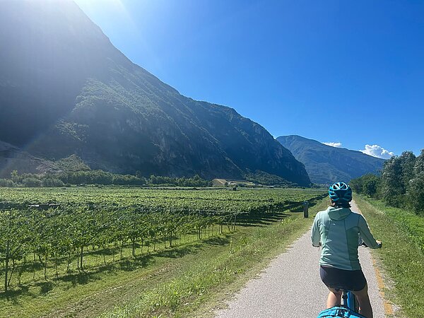 Berge und Ralder von Hinten