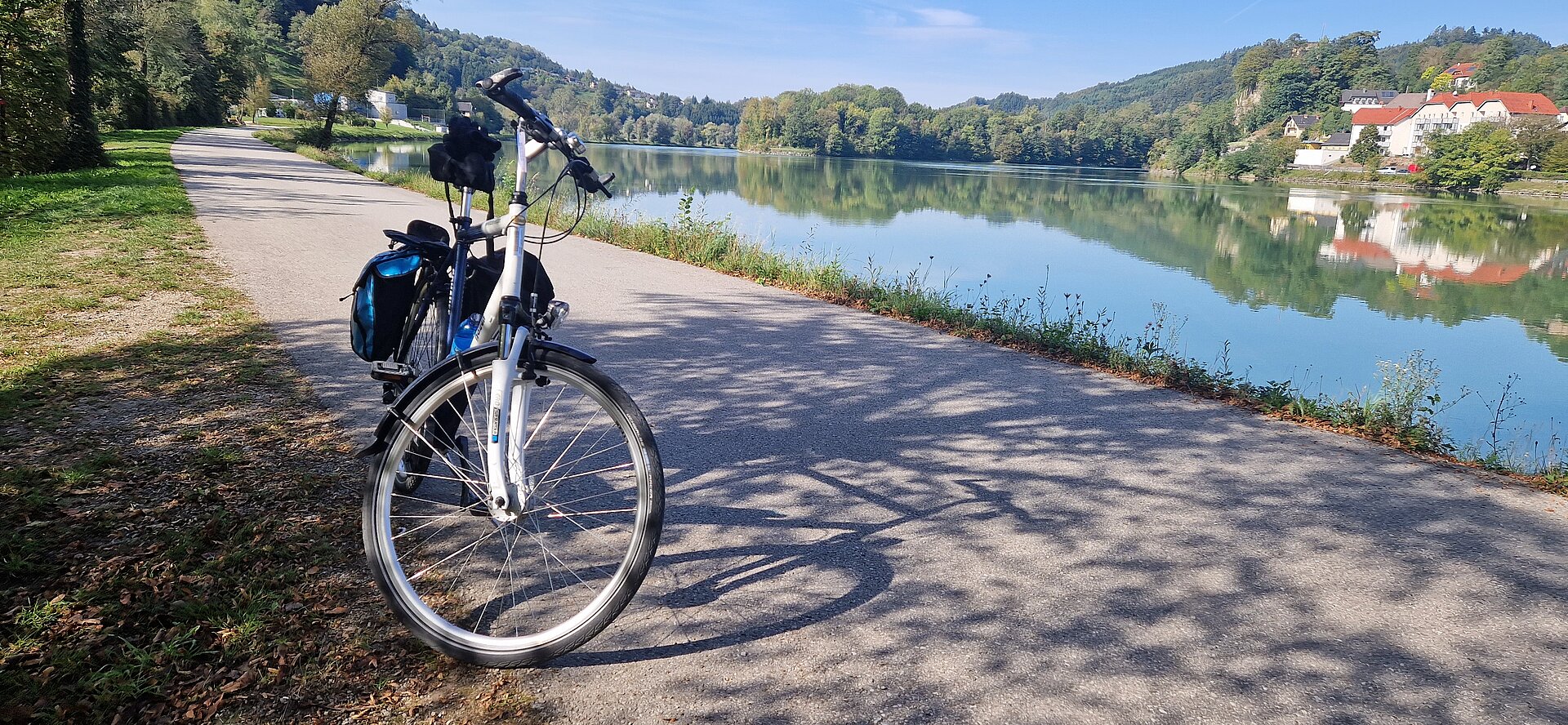 Donau Radweg Radler Kundenfoto