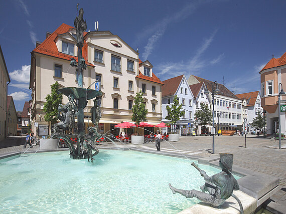 Marktbrunnen in Ehingen