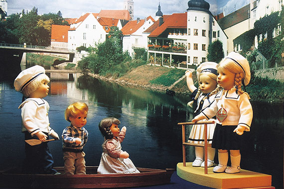 Puppen im Käthe Kruse Museum in Donauwörth